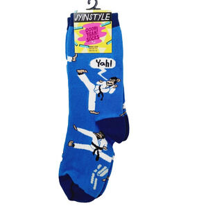 Socks Crew Judo Jiu Jitsu Women Boy Ape Monkey Gorilla Dojo Gi Yah OOH YEAH! NWT